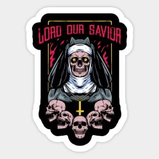 Death Nun Sticker